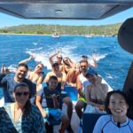 guests enjoying boat tour Split